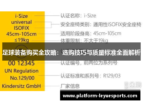 足球装备购买全攻略：选购技巧与质量标准全面解析