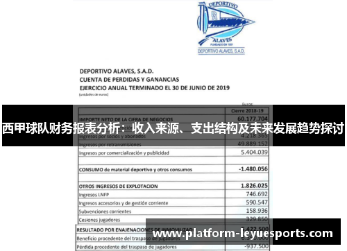 西甲球队财务报表分析：收入来源、支出结构及未来发展趋势探讨